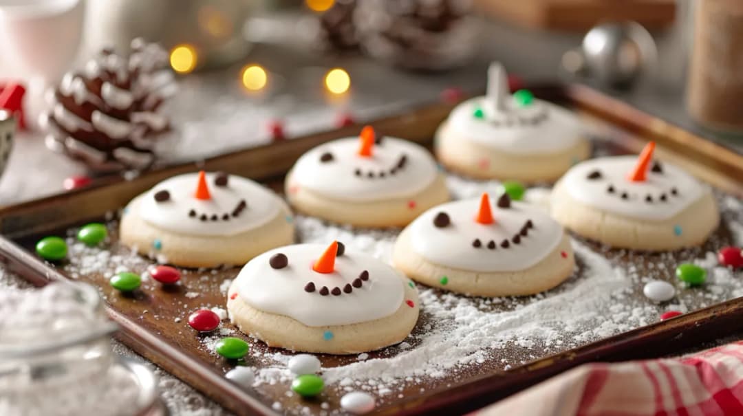 Ciasteczka bałwanki: Zimowa zabawa w kuchni dla dzieci i rodziców