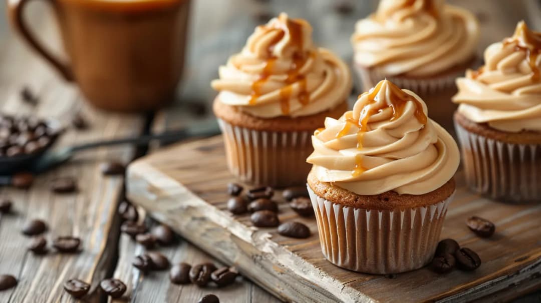 Przepyszne babeczki kawowe z karmelowym akcentem. Ujawniamy przepis