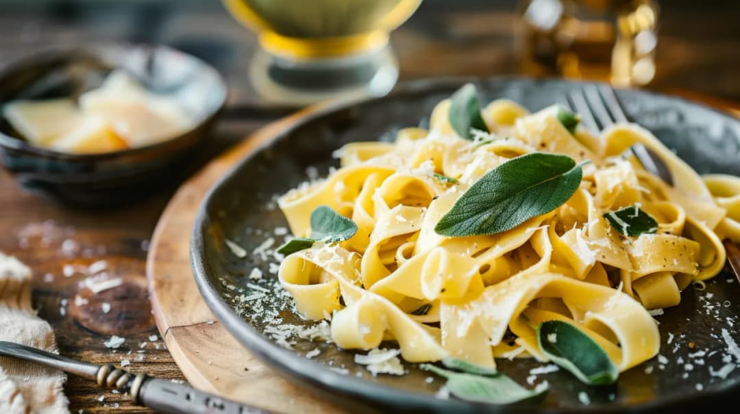 Makaron z szałwią: Niesamowity smak, który Cię zaskoczy na kolację