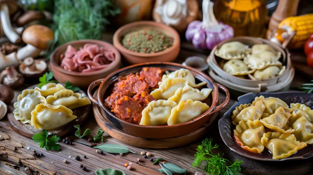 Pierogi z mięsem z rosołu i pieczarkami: od klasyki aż po eksperymenty