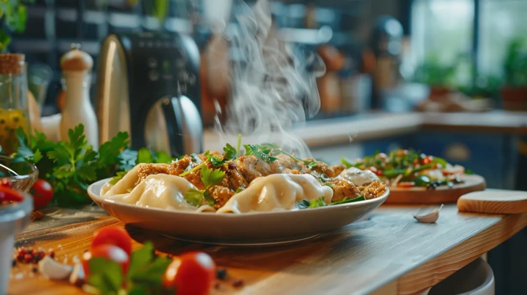Pierogi kebabowe z Thermomixa: szybki obiad dla rodziny w 30 minut