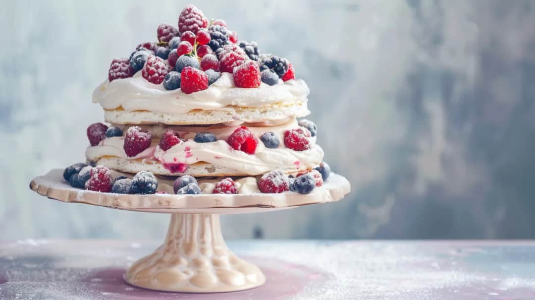 Niebiański tort z bezami: przepis na lekki deser, który oczaruje gości