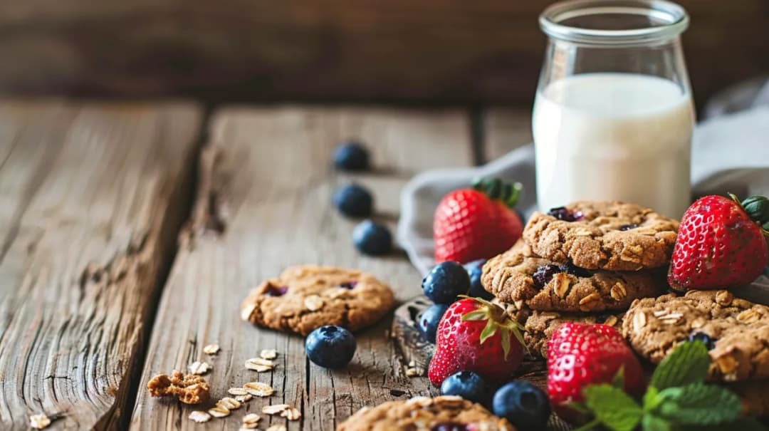 Pyszne i zdrowe ciastka z owocami i otrębami - Wypróbuj nasz sprawdzony przepis!
