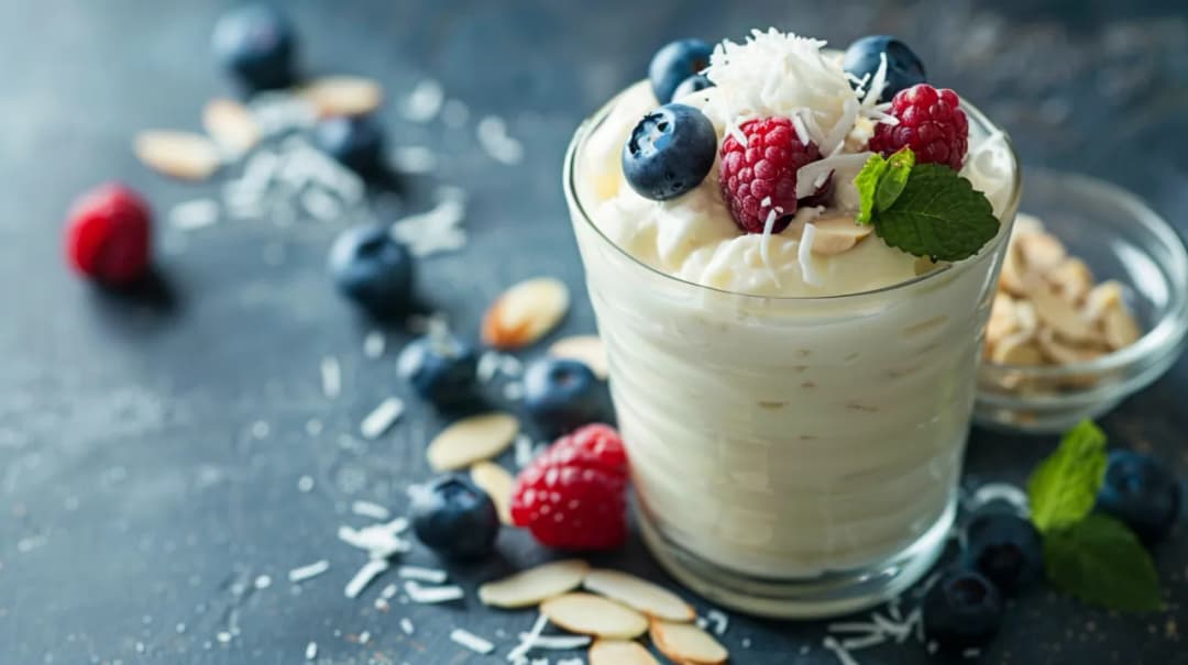 Zdrowy budyń na mleku kokosowym - Zamiennik dla tradycyjnych deserów