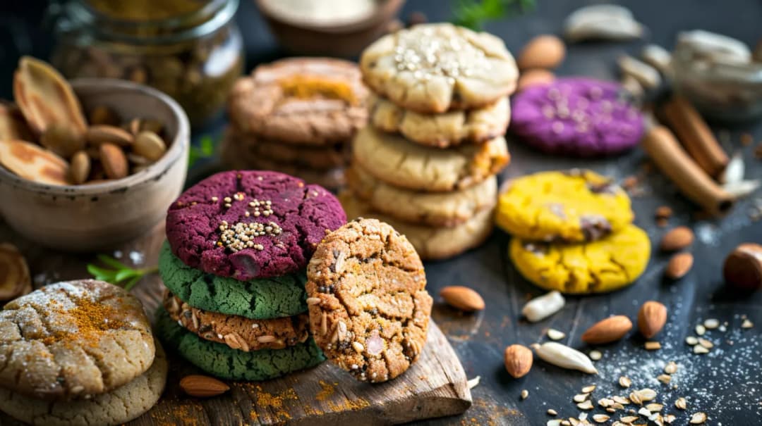 Ciastka z nietypowymi dodatkami: chałwą, migdałami i nie tylko - Poznaj przepisy!