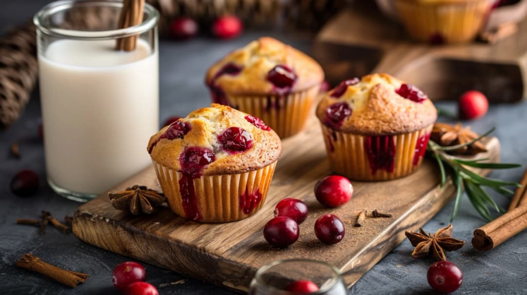 Muffinki z żurawiną: Jak wprowadzić owocowy akcent do śniadania?