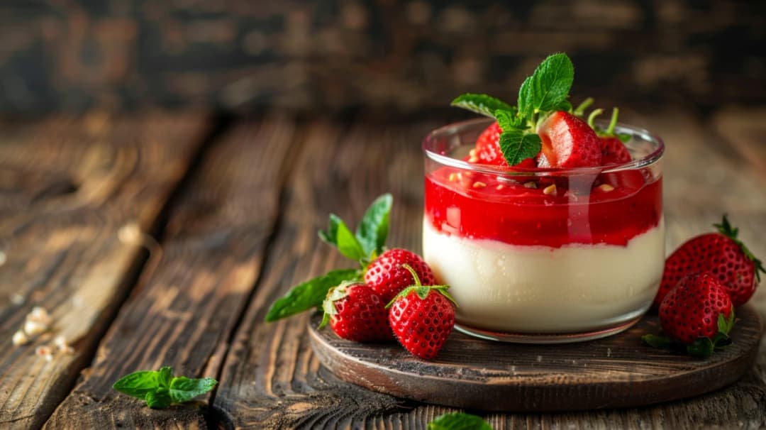 Pannacotta z galaretką: Jak przygotować delikatny deser?
