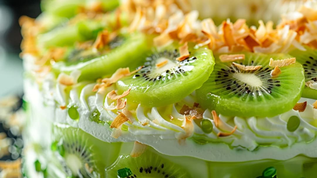 Przepis na ciasto z kiwi i galaretką - tropikalna przyjemność w domu
