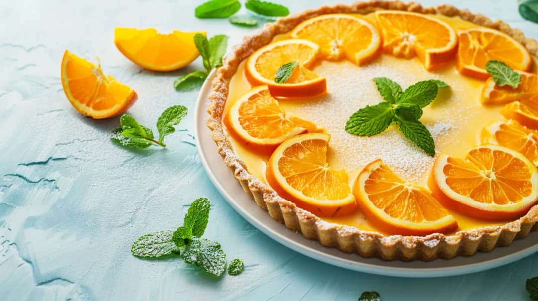 Tarta z pomarańczami: cytrusowy deser na upalne dni, który orzeźwi