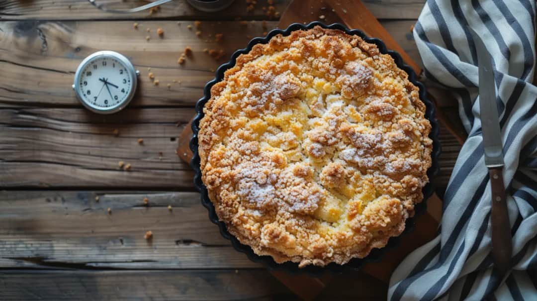 Drożdżówka sypana: Błyskawiczny przepis na słodki deser. Jak to?