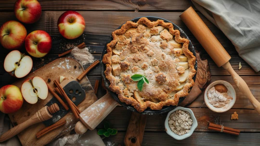 Ciasto krucho-drożdżowe jabłkowe: Klasyk w nowej odsłonie. Pycha!