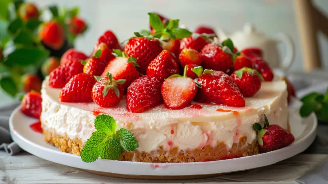 Przepis siostry Anastazji na przepyszny sernik na zimno na biszkopcie